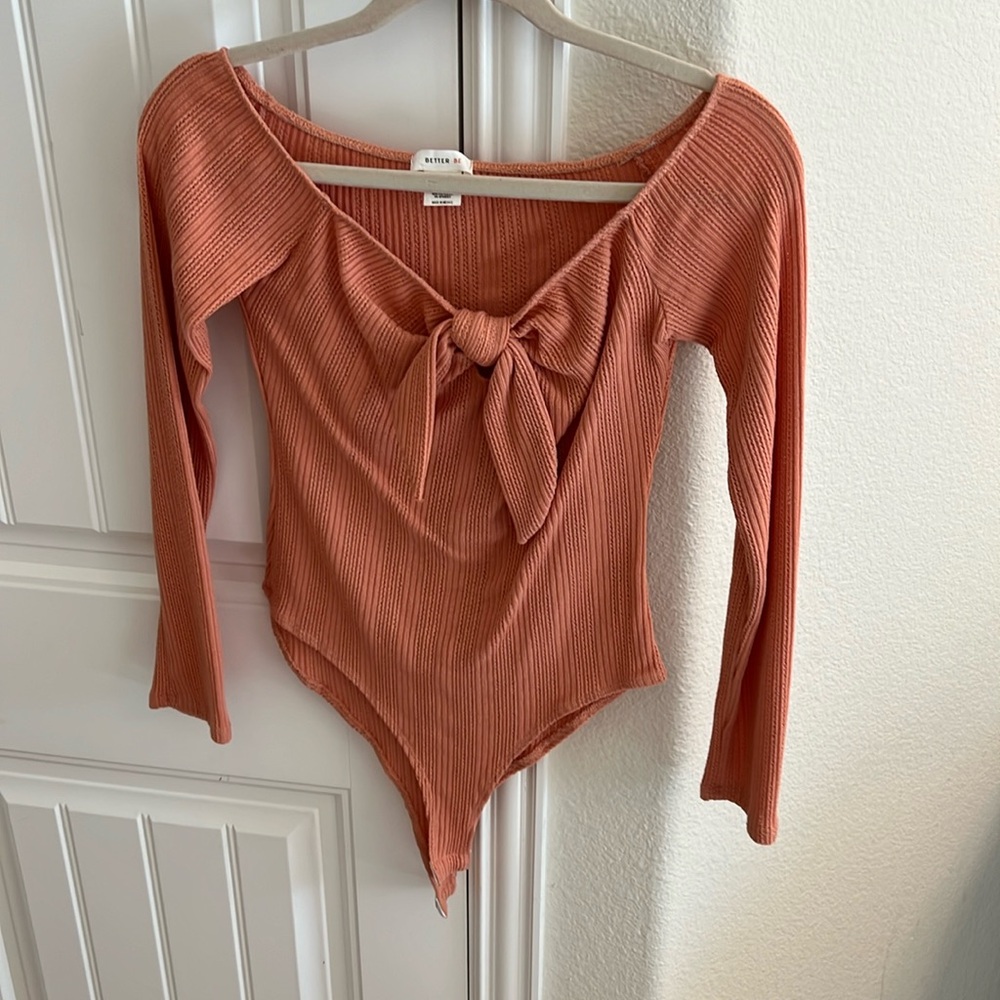 Apricot bodysuit size large